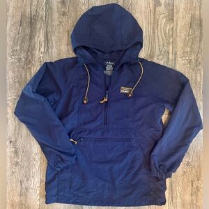 L.L. Bean Women's Mountain Classic Anorak 1/4 Zip Pullover
